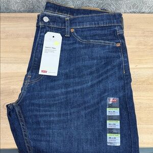 Men’s Levi's 513 Slim Straight Dark Blue Jeans